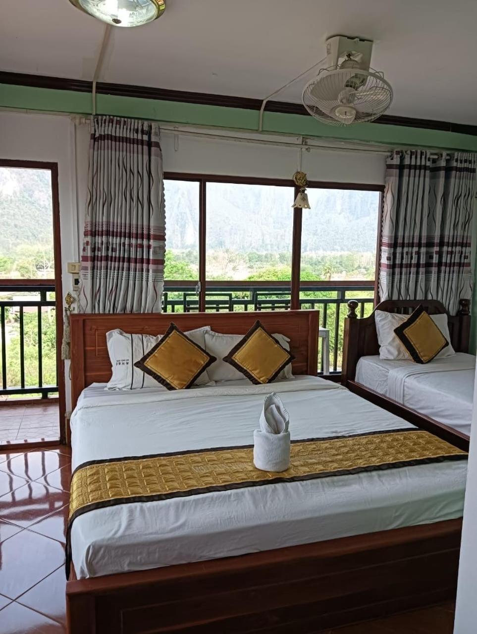 Bountang Riverside Hotel วังเวียง ภายนอก รูปภาพ