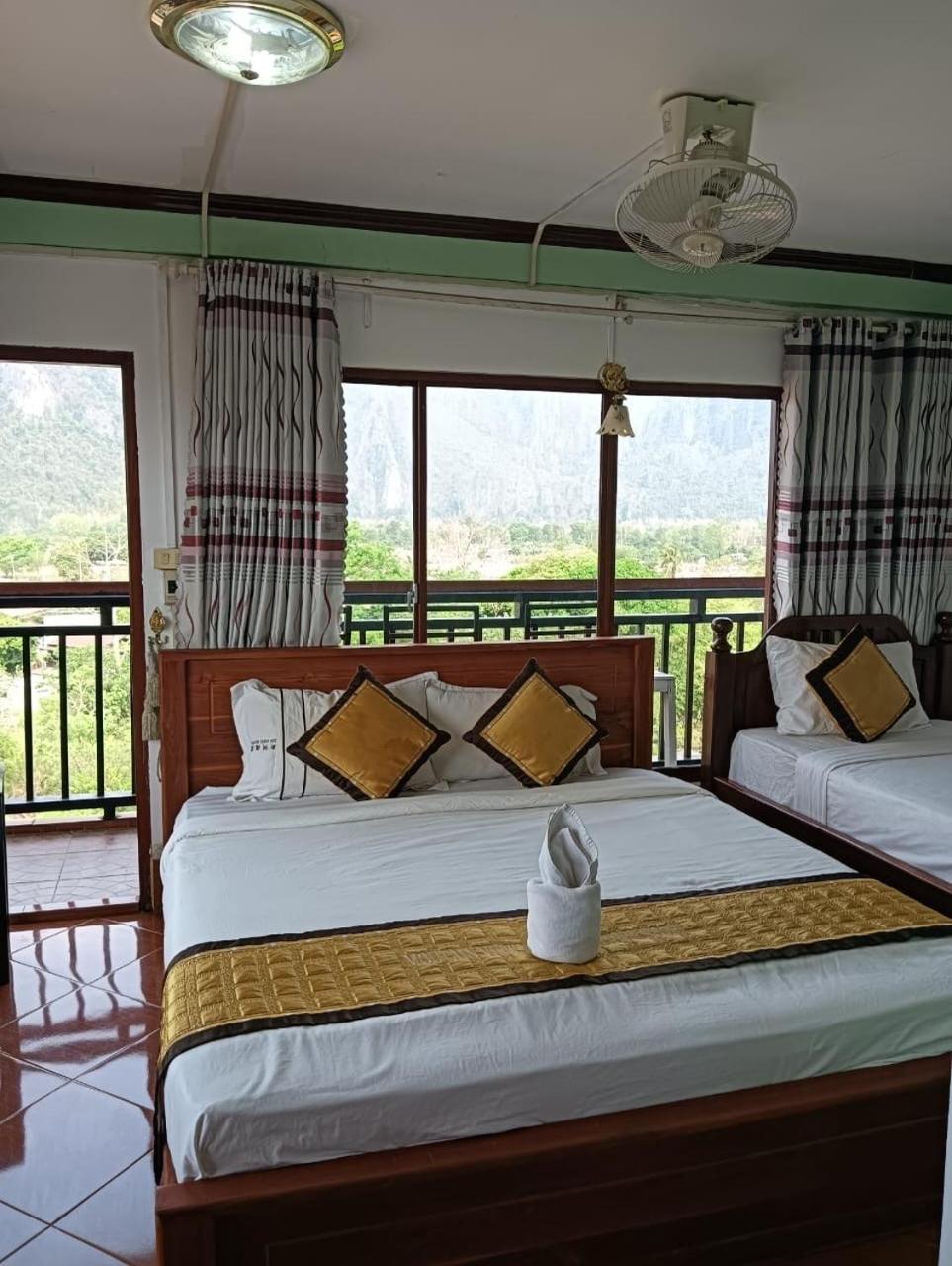 Bountang Riverside Hotel วังเวียง ภายนอก รูปภาพ