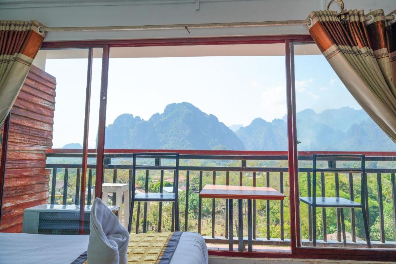 Bountang Riverside Hotel วังเวียง ภายนอก รูปภาพ